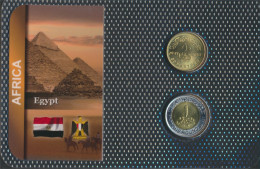 Ägypten 2022 Stgl./unzirkuliert Kursmünzen 2022 50 Piatres Bis 1 Pound (10092214 - Egypt