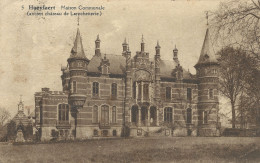 HOEYLAERT - Maison Communale (ancien Château De Larochetterie). CPA Ayant Circulé En 1930 -- - Hoeilaart