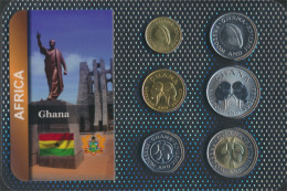 Ghana Stgl./unzirkuliert Kursmünzen Stgl./unzirkuliert Ab 1984 1 Cedis Bis 100 Cedis (10092176 - Ghana