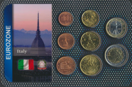 Italien 2002 Stgl./unzirkuliert Kursmünzen 2002 1 Cent Bis 2 Euro (10092163 - Ierland