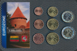 Litauen 2015 Stgl./unzirkuliert Kursmünzen 2015 1 Cent Bis 2 Euro (10092156 - Litouwen