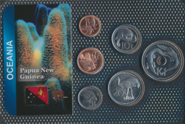 Papua-Neuguinea Stgl./unzirkuliert Kursmünzen Stgl./unzirkuliert Ab 1995 1 Toea Bis 1 Kina (10092314 - Papuasia Nuova Guinea
