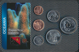 Papua-Neuguinea Stgl./unzirkuliert Kursmünzen Stgl./unzirkuliert Ab 1995 1 Toea Bis 1 Kina (10092317 - Papua New Guinea