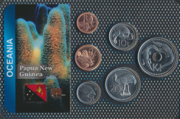 Papua-Neuguinea Stgl./unzirkuliert Kursmünzen Stgl./unzirkuliert Ab 1995 1 Toea Bis 1 Kina (10092318 - Papuasia Nuova Guinea