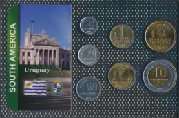 Uruguay Stgl./unzirkuliert Kursmünzen Stgl./unzirkuliert Ab 1994 10 Centesimos Bis 10 Pesos (10092272 - Uruguay