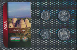 Usbekistan 2018 Stgl./unzirkuliert Kursmünzen 2018 50 Som Bis 500 Som (10092252 - Uzbenisktán