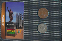 Ghana Sehr Schön Kursmünzen Sehr Schön Ab 1967 1 Pesewas Bis 10 Pesewas (10092180 - Ghana