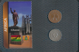 Ghana Sehr Schön Kursmünzen Sehr Schön Ab 1967 1 Pesewas Bis 10 Pesewas (10092181 - Ghana