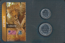 Liberia 2000 Stgl./unzirkuliert Kursmünzen 2000 25 Cents Bis 50 Cents (10092157 - Liberia