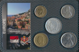 Monaco Sehr Schön Kursmünzen Sehr Schön Ab 1950 10 Francs Bis 100 Francs (10092142 - 1949-1956 Francos Antiguos