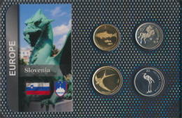 Slowenien Stgl./unzirkuliert Kursmünzen Stgl./unzirkuliert Ab 1992 1 Tolarjev Bis 20 Tolarjev (10092301 - Eslovenia