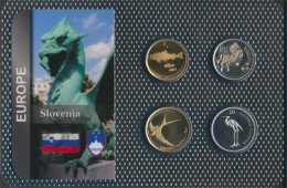 Slowenien Stgl./unzirkuliert Kursmünzen Stgl./unzirkuliert Ab 1992 1 Tolarjev Bis 20 Tolarjev (10092303 - Slovenia