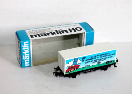 RARE MARKLIN HO, WAGON 10e SALON INTERNATIONAL DE MAQUETTE Et MODELE REDUIT 1989 - MODELE FERROVIAIRE (1505.22) - Güterwaggons