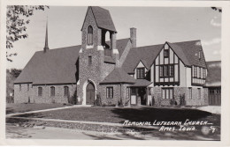 Iowa Ames Memorial Lutheran Church 1955 Real Photo - Ames