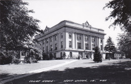 Iowa Ames West Union Court House Real Photo - Other & Unclassified