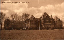 New York Utica Masonic Home Main Building Albertype - Utica