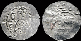 Netherland Utrecht Wilhelm Von Porte, Bishop AR Denier - Provincial Coinage