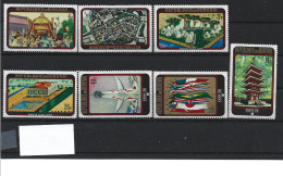 1970 BURUNDI 370-76 ** Expo Osaka , Drapeaux - Unused Stamps