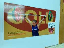 Philippines Stamp Postcard  Sports Weightlifting 2020 Tokyo Summer Olympic - Haltérophilie