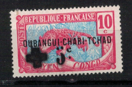 OUBANGUI      N°  YVERT  N° 18 Neuf Avec Charnières  ( Surcharge Grasse  ) (4 CR   CHARN   1) - Neufs