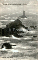 Le Raz De Sein Au Coucher Du Soleil - Allumage Des Feux A La Vieille - Lighthouse 6582 - Old Postcard - France - Unused - Plogoff