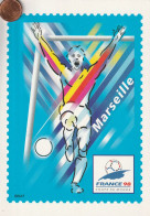 Carte Postale Moderne De  La  Coupe Du Monde 1998 à  MARSEILLE - Fútbol