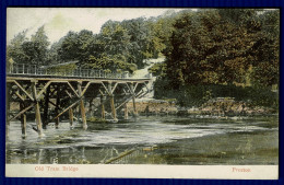 Ref 1617 - Early Postcard - Old Tram Bridge - Preston Lancashire - Sonstige & Ohne Zuordnung
