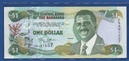 BAHAMAS - P.69 – 1 Dollar 2001 UNC, S/n DN491457 - Bahama's