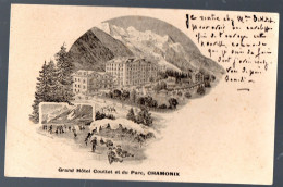 Chamonix (73) Grand Hotel Couttet Et Du Parc   (PPP42573) - Chamoux Sur Gelon