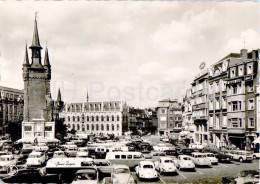 Kortrijk - Courtrai - Grote Markt - Belfort En Stadhuis - Grand Place - Car - 1 - Belgium - Unused - Kortrijk