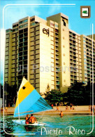 Isla Verde - View Of The Luxurios ESJ - Beach - Boat - Sailing Boat - 244 - Puerto Rico - Unused - Puerto Rico