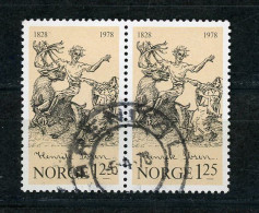 NORVEGE : HENRIK IBSEN - Yvert N° 720  Obli. - Used Stamps