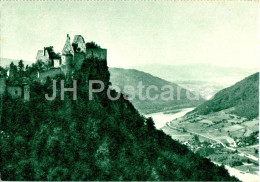Wachau - Ruine Aggstein - Old Postcard - Austria - Used - Wachau