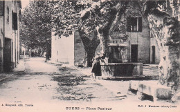 Cuers -   Place  Pasteur -  CPA °J - Cuers