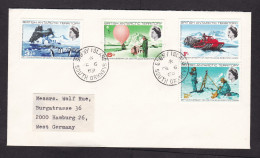 British Antarctic Territory BAT: Cover To Germany, 1969, 4 Stamps, Signy Island South Orkneys (traces Of Use) - Storia Postale