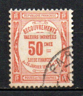 Col33 France Taxe  N° 47 Oblitéré Cote : 70,00€ - 1960-.... Afgestempeld