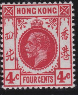 Hong Kong     .    SG    .    102  (2 Scans)  .  1912-21  .  Mult Crown CA      .    *   .    Mint-hinged - Ongebruikt