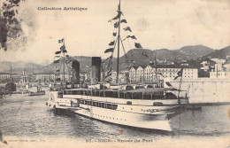 FRANCE - 06 - NICE - Entrée Du Port - Bateau - Carte Postale Ancienne - Autres & Non Classés