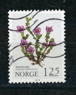 NORVEGE : FLORE - Yvert N° 757 Obli. - Used Stamps