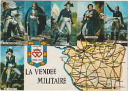 Région  Vendée : Militaire, De La Rochejaquelin, Cathelineau, Stofflet, De Bonchamps,de Lescure, De Charette - Poitou-Charentes