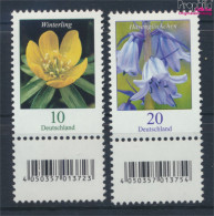 BRD 3314R-3315R Mit Zählnummer (kompl.Ausg.) Postfrisch 2017 Blumen (10075541 - Ungebraucht
