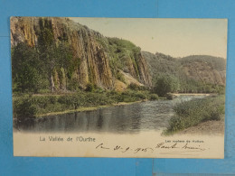 La Vallée De L'Ourthe Les Rochers De Hotton (colorisée) - Hotton