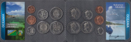 Salomoninseln Stgl./unzirkuliert Kursmünzen Stgl./unzirkuliert Ab 1987 1 Cent Until 1 US Dollars - Solomon Islands
