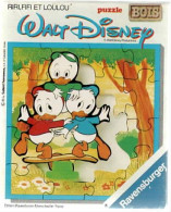 PUZZLE En Bois  WALT DISNEY   Riri, Fifi Et Loulou   RAVENSBURGER - Andere & Zonder Classificatie