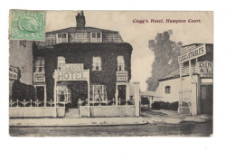 DH1496 - UK - LONDON AREA - CLEGG' S HOTEL & CLEGG' S STABLES- HAMPTON COURT 1908 - Hampton Court