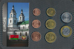 Weißrussland 2009 Stgl./unzirkuliert Kursmünzen 2009 1 Kopeks Bis 2 Rubles (10091182 - Bielorussia