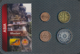 Bhutan 1979 Stgl./unzirkuliert Kursmünzen 1979 5 Chetrums Bis 1 Ngultrum (10091159 - Bhoutan