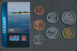 Fidschi-Inseln Stgl./unzirkuliert Kursmünzen Stgl./unzirkuliert Ab 1990 1 Cent Bis 1 Dollar (10091502 - Fidji