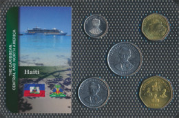 Haiti Stgl./unzirkuliert Kursmünzen Stgl./unzirkuliert Ab 1986 5 Cents Bis 5 Gourdes (10091611 - Haití