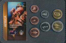 Nightingale Island 2011 Stgl./unzirkuliert Kursmünzen 2011 1/2 Pence Bis 25 Pence (10091836 - Unclassified